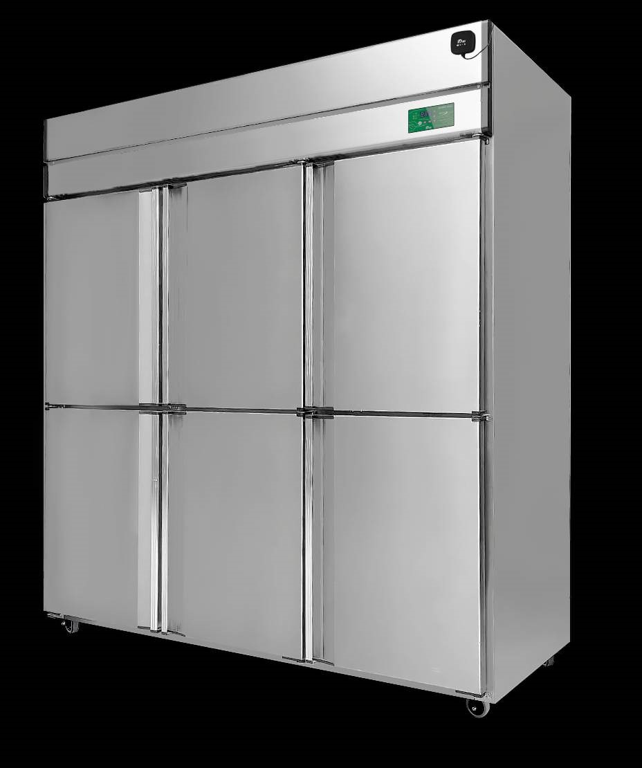 SYDE-DEI-SSR6六門不鏽鋼冷藏庫-變頻220V