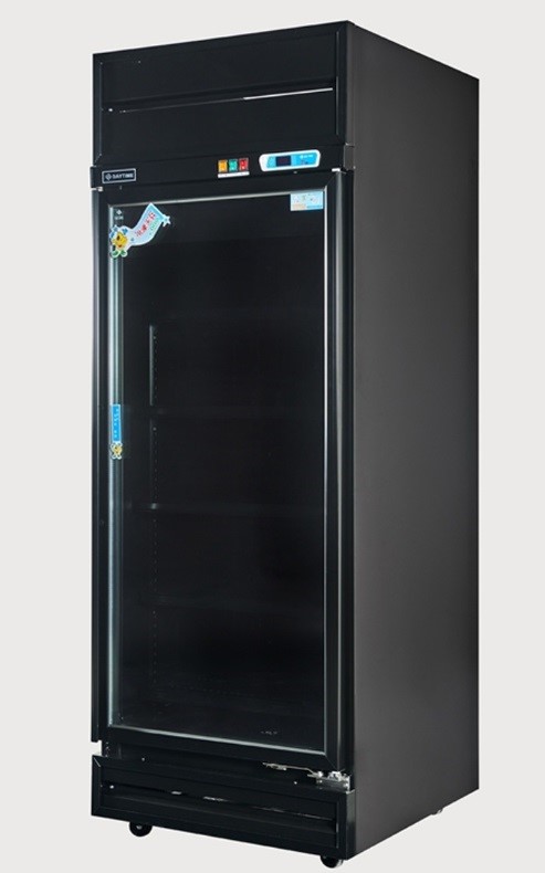 SYGC-TD-2500B冷藏單門展示櫃(黑色)(機上型)