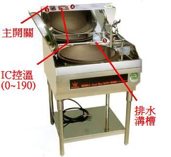 SYGJ-26    IC控溫電力式炒鍋(51cm)