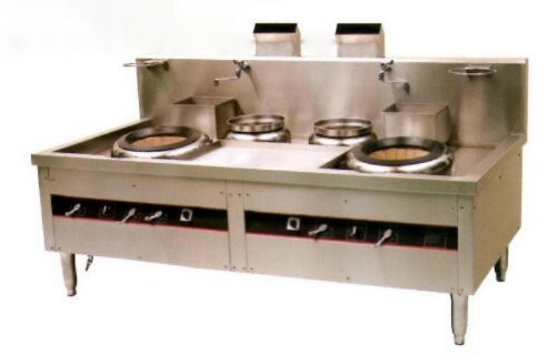 SYCBW-SP-240   中式瓦斯爐灶(二主二熱水)
