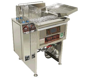 SYGJ-P15  LCD控溫單槽升降油炸機36L