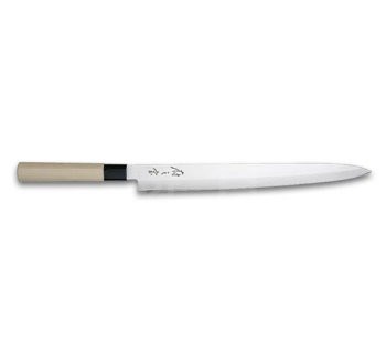 SYLS-2501T25    生魚片刀(木柄)
