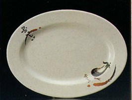 SYSHA-308紫茄系列美耐皿-腰只盤
