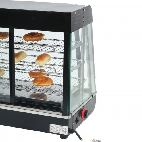 SYSHB-R60-2     2.2尺雙面開玻璃保溫櫥 