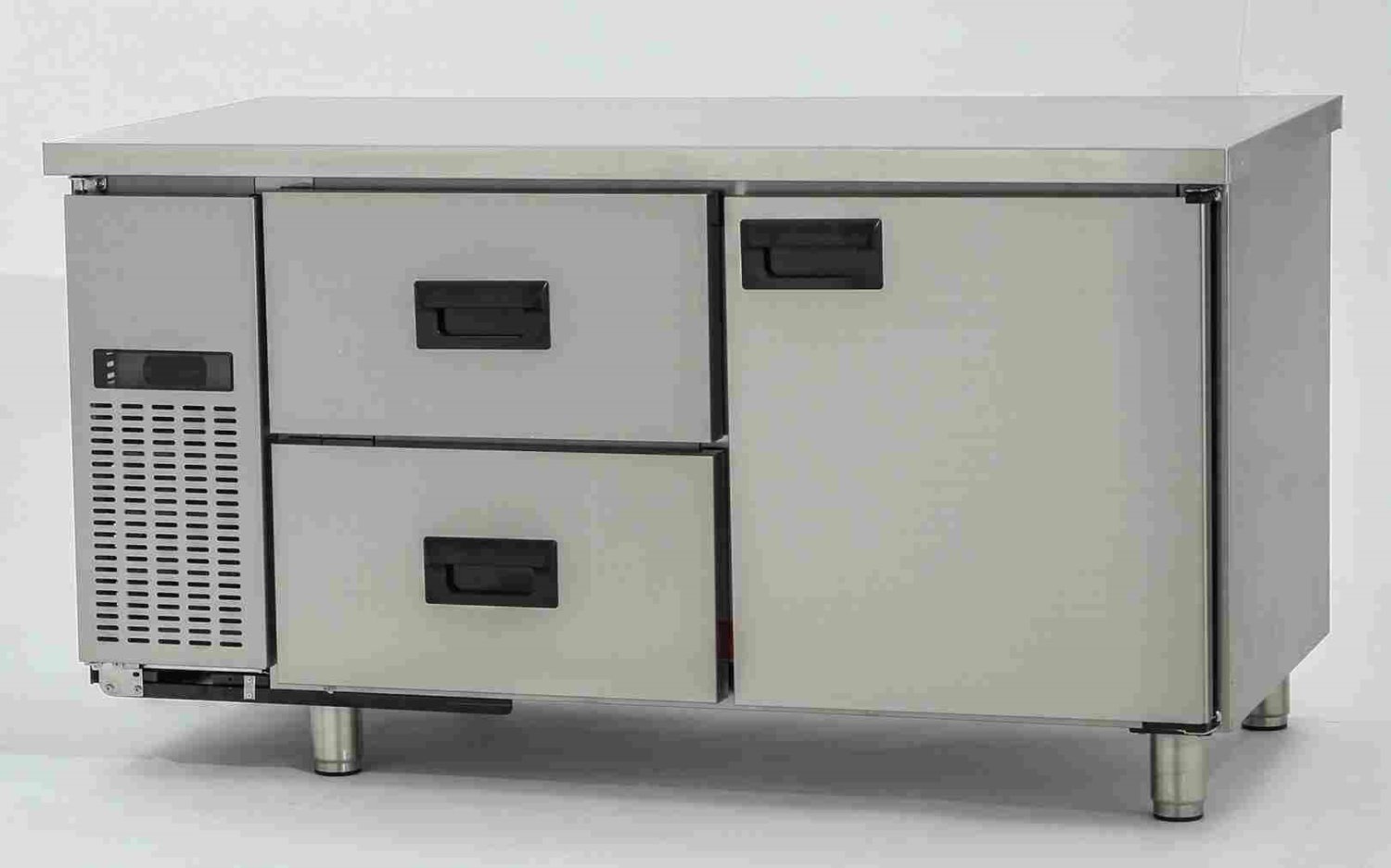 SYDR-FWTBL15A20-1           5尺工作台冰箱(抽屜型)-全藏-風冷-左2抽右門