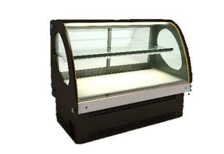SYSCC-MINI-B-900MINI 桌上型圓弧冷藏櫃(雙層)-3尺