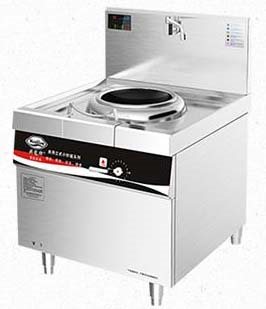 SYSLB-HICL-H50  商用立式電磁式單口小炒爐-650*750*1200MM-單相220V