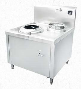 SYSLB-HICL-H80WE   商用立式電磁式單口連尾小炒爐-1050*1100*1200MM-三相220V