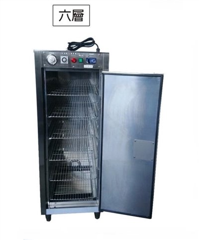SYSJ-CASH-6     六層-電熱式蒸便當箱220V-乾式-免加水-漏電開關