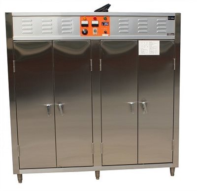 SYSJ-HBS-310-75    6尺四門餐具消毒櫃(310人份)-插盤式