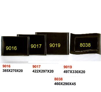 SYHSC-B-9016黑色系列美耐皿-15.5"日式托盤