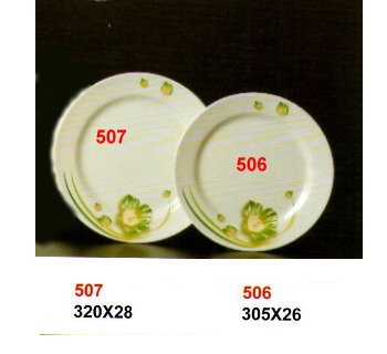 SYHSC-F-507福蓉花系列美耐皿-中式圓盤